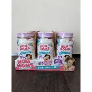 6x Num Noms Surprise in a Jar Cotton Candy Scented Plush Toy NEW